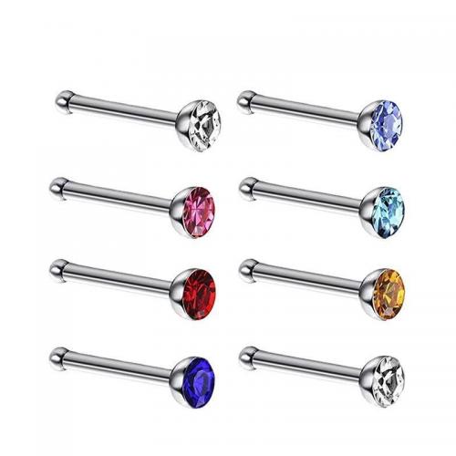Stainless Steel Nose Piercing Jewelry, 304 Stainless Steel, Unisex 