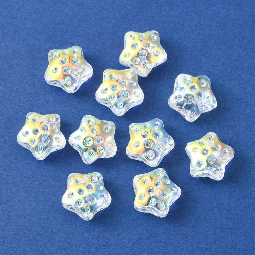 Miracle Glass Beads, Star, DIY 