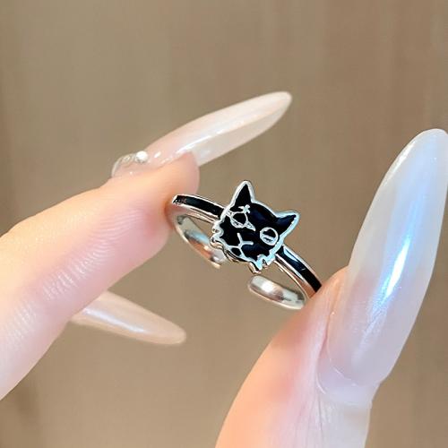 Brass Finger Ring, fashion jewelry & for woman & enamel, US Ring 