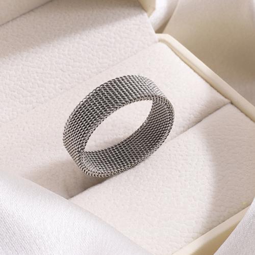 Stainless Steel Finger Ring, 304 Stainless Steel, plated, Unisex silver color 