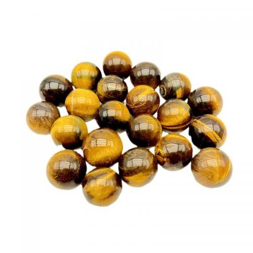 Decoración de semi piedras preciosas, Ojo de tigre, Esférico, natural & diverso tamaño para la opción, Vendido por UD