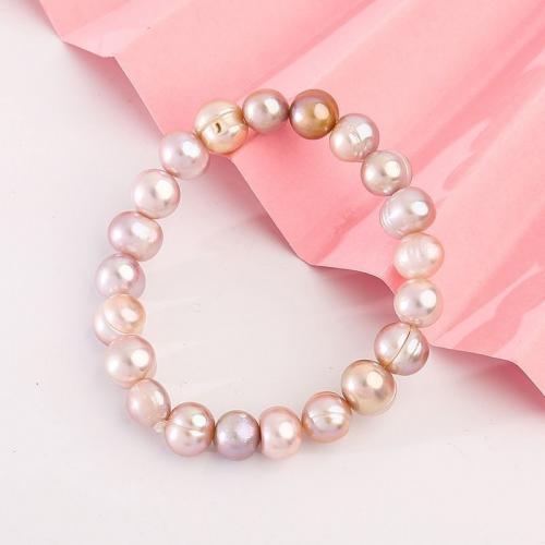 Pulseras de la perla, Perlas cultivadas de agua dulce, Joyería & para mujer, más colores para la opción, 7.8-8.3mm, longitud:aproximado 18 cm, Vendido por UD
