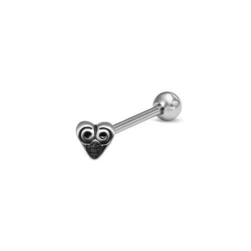 304 Stainless Steel tongue ring, fashion jewelry & Unisex 