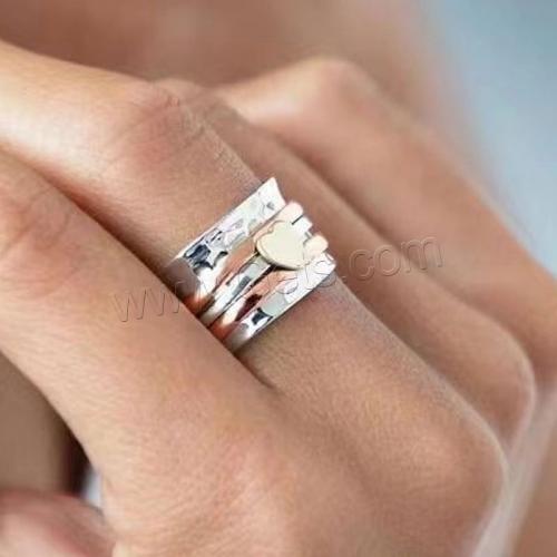 Zinc Alloy Finger Ring, plated & for woman, original color 