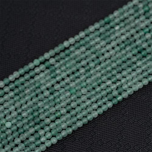 Perle en aventurine verte, DIY & normes différentes pour le choix & facettes, vert Environ 38 cm, Vendu par brin[