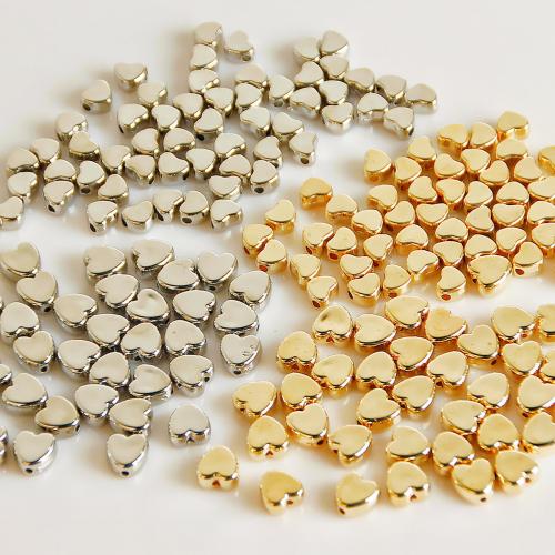 Plated CCB Plastic Beads, Acrylic, with Copper Coated Plastic, DIY  [