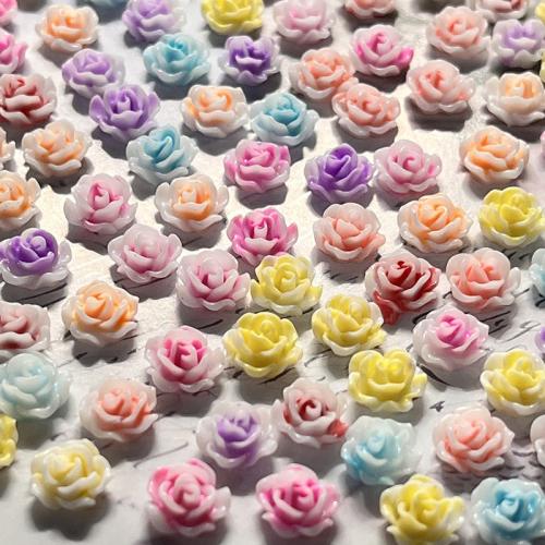 3D Nail Art Decoration, Resin, Flower, DIY & for woman 8mm 