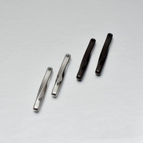 Stainless Steel Pendants, 304 Stainless Steel, Stick, Vacuum Ion Plating, DIY 