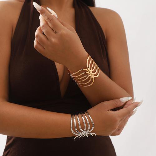 Fashion bracelet en alliage Zinc, alliage de zinc, Placage, bijoux de mode, plus de couleurs à choisir, Vendu par PC