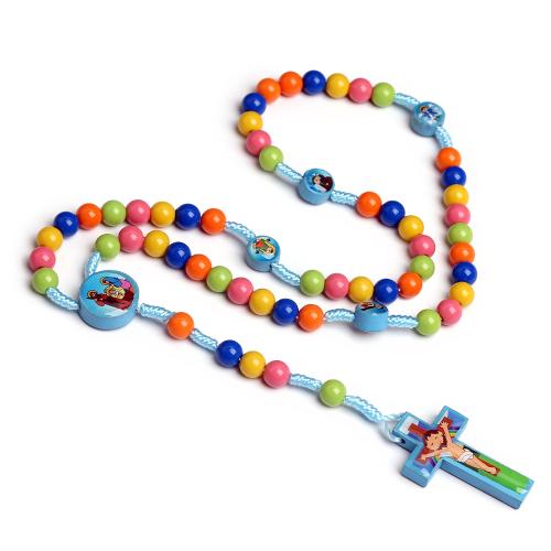 Bracelets acryliques, Acrylique, avec corde de coton & bois, goutté d'époxy, style folk & pour les enfants, plus de couleurs à choisir cm, Vendu par PC