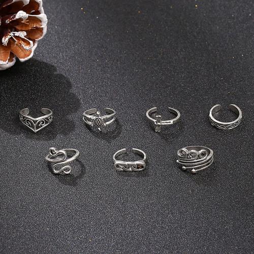 Zinc Alloy Toe Ring, plated, fashion jewelry & for woman, original color 