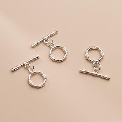 Sterling Silver Toggle Clasp, 925 Sterling Silver, DIY 