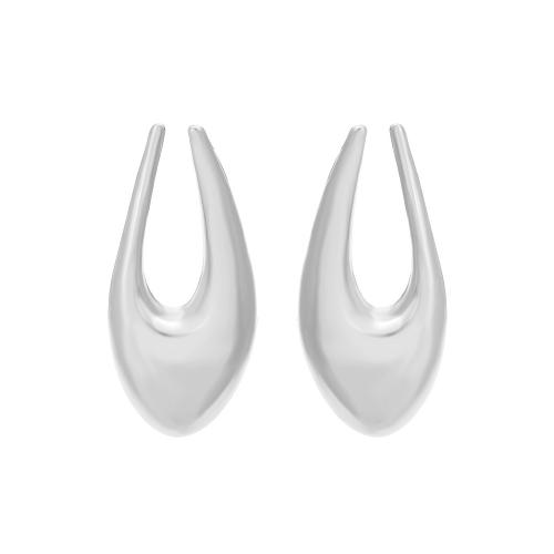 Zinc Alloy Clip Earring, plated, fashion jewelry 
