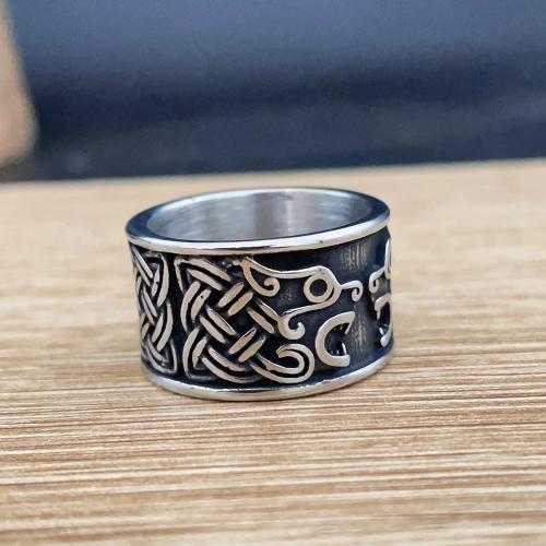 Stainless Steel Finger Ring, 304 Stainless Steel, polished, fashion jewelry & Unisex original color 