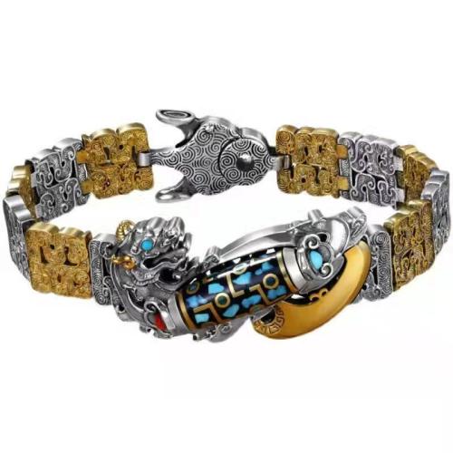 Bracelets en laiton, bête sauvage Fabuleuse, longueur différente pour le choix & styles différents pour le choix & pour homme, Vendu par PC