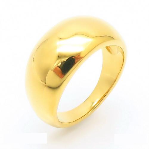 Stainless Steel Finger Ring, 304 Stainless Steel, Vacuum Ion Plating  & for woman 
