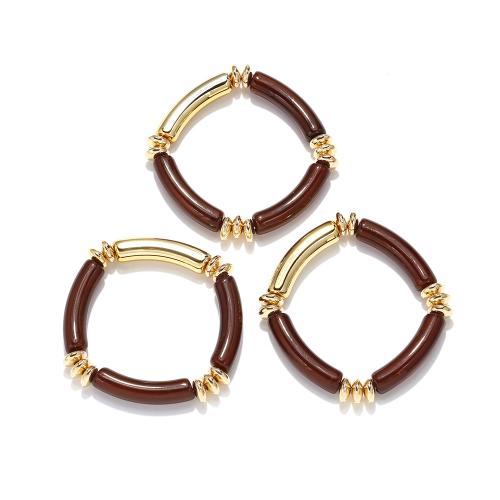 résine bracelet ordinaire, avec Acrylique, bijoux de mode, Inner diameter of 4.2cm é, Vendu par fixé