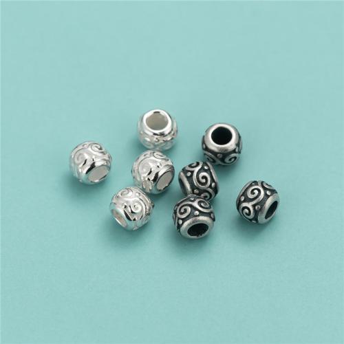 Perles intercalaires en argent , argent sterling 925, DIY, plus de couleurs à choisir Environ 2mm, Vendu par paire[