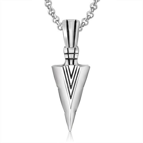 Stainless Steel Pendants, 304 Stainless Steel, polished, fashion jewelry & for man 