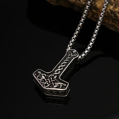 Stainless Steel Sweater Chain Necklace, 304 Stainless Steel, polished, fashion jewelry & for man Approx 60 cm [