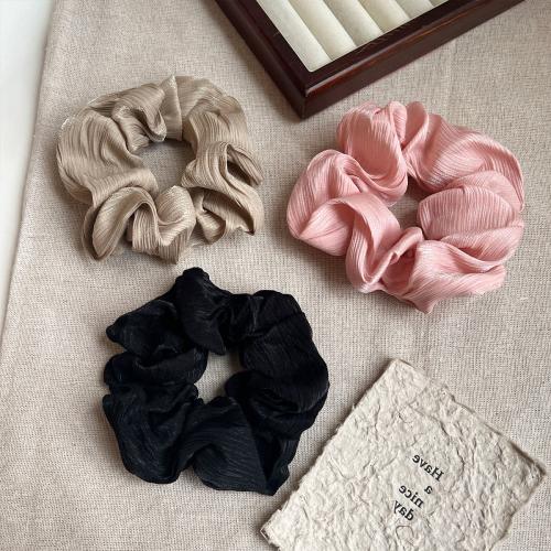 Hair Scrunchies, Organza, handmade, for woman 