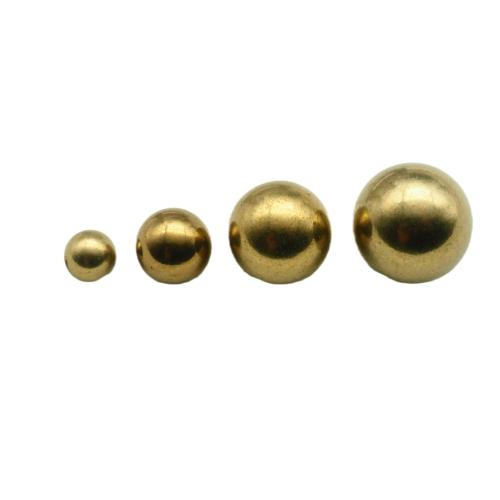 No Hole Brass Beads, plated, DIY original color [