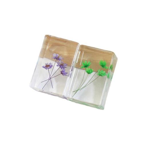 Resin Decoration, with Dried Flower, epoxy gel, for home and office 