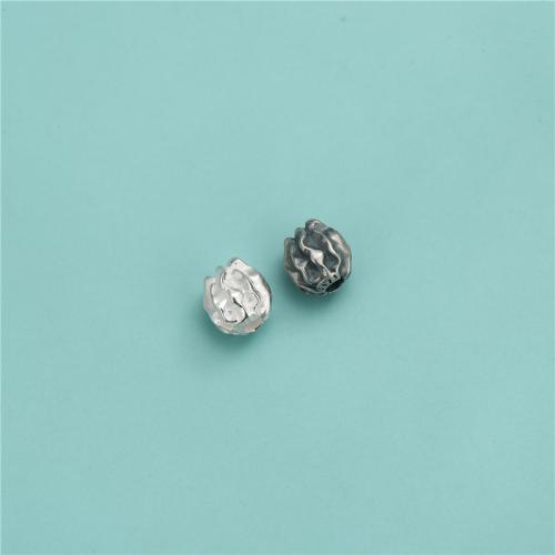 Sterling Silber Spacer Perlen, 925 Sterling Silber, DIY, keine, 8.2x7.5mm, Bohrung:ca. 2.3mm, verkauft von PC