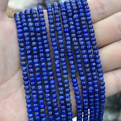 Natural Lapis Lazuli Beads, Abacus, fashion jewelry & DIY, lapis lazuli Approx 38 cm 
