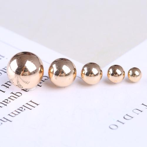 perles remplies d'or 14kt, Doublé or, Rond, DIY & normes différentes pour le choix & aucun trou, Vendu par PC[