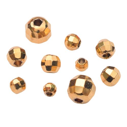 Brass Spacer Beads, gold color plated, DIY Approx 