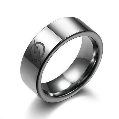 Titanium Steel Finger Ring, Unisex 