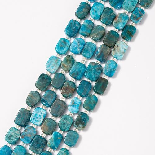 Apatite Beads, Apatites, Rectangle, fashion jewelry & DIY, mixed colors Approx 38 cm 