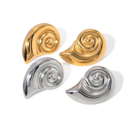 Stainless Steel Stud Earring, 304 Stainless Steel, plated, fashion jewelry 
