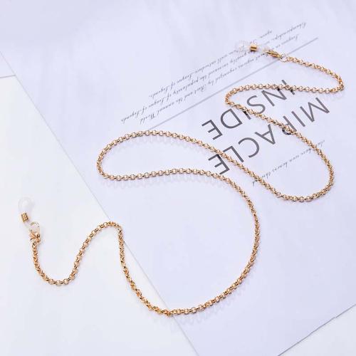 Copper Alloy Glasses Chain, plated, fashion jewelry cm 