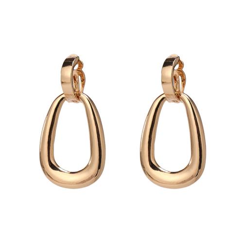 Zinc Alloy Clip Earring, fashion jewelry & for woman & hollow [