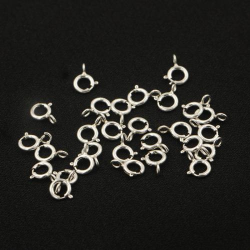 Sterling Silver Spring Ring Clasp, 925 Sterling Silver, DIY  