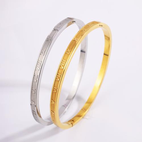 Titanium Steel Bangle, plated, for woman 