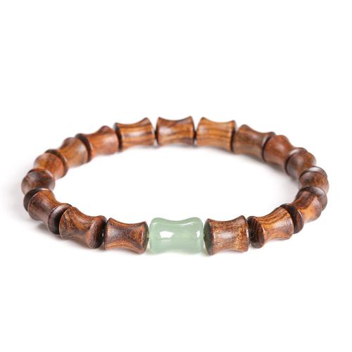 Gemstone Bracelet, Bamboo, handmade & Unisex Approx 7-9 Inch 