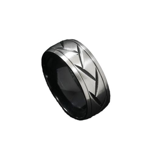Кольцо из нержавеющей стали, Нержавеющая сталь 304, Другое покрытие, разный размер для выбора & Женский, Много цветов для выбора, продается PC