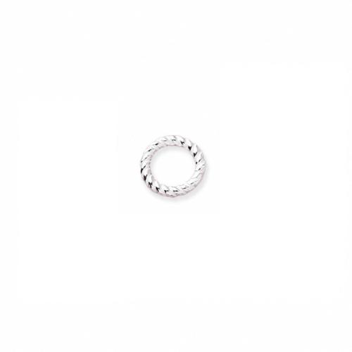 Sterling Silver Linking Ring, 925 Sterling Silver, Donut, DIY [