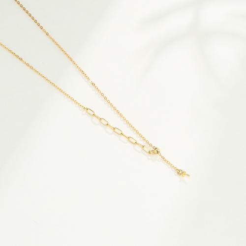 Sterling Silver Jewelry Chain, 925 Sterling Silver, with 5cm extender chain, DIY Approx 40 cm [