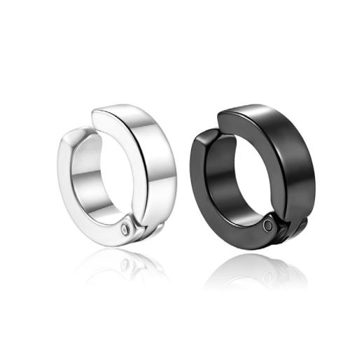 Titanium Steel Earrings, polished, Unisex 