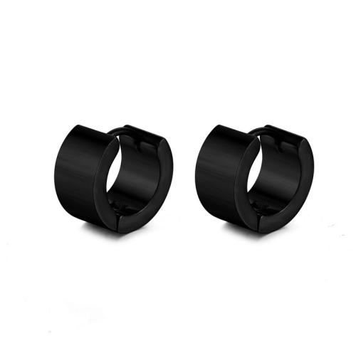 Titan Stahl Ohrringe, Titanstahl, handgemacht, unisex, keine, 7x9mm, verkauft von PC