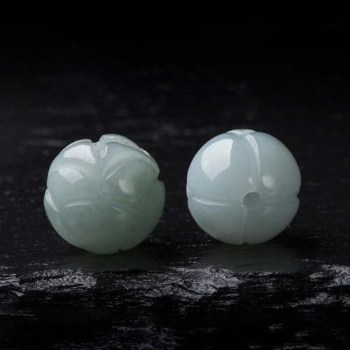 Einzelne Edelstein Perlen, Jade, DIY & verschiedene Größen vorhanden, verkauft von PC