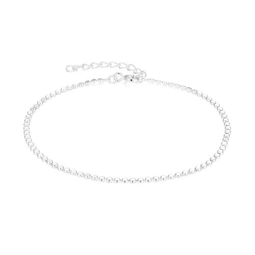 Sterling Silver Bracelets, 925 Sterling Silver, for woman, silver color 