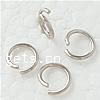 Iron Open Jump Ring, Donut, plated Approx 