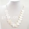Shell Necklace, Square  Inch 