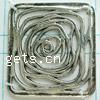 Various Zinc Alloy Component, Rectangle, plated cadmium free Approx 