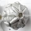 Abalorio de flor de porcelana, 22x22x19mm, agujero:aproximado 2.5-3mm, Vendido por UD